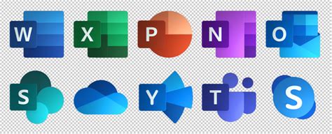 Need Large Transparent Png Versions Of The New Office 365 Icons Here
