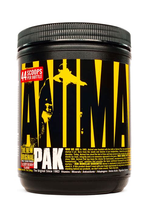 Animal Pak Powder Nbs Supplements Best Supplements And Vitamins Store