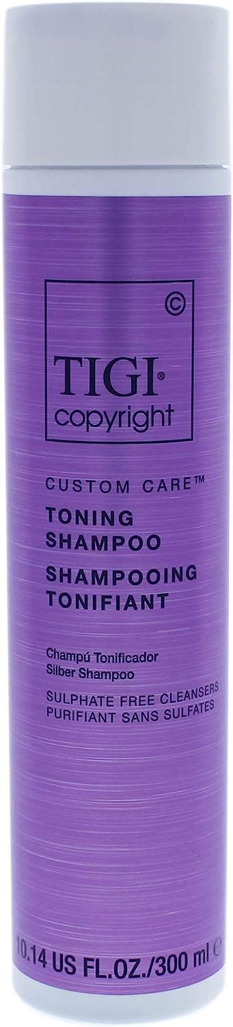 Tigi Copyright Custom Care Toning Shampoo Violet Ml Amazon It