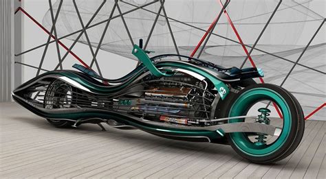 Futuristic Vehicles By Mikhail Smolyanov Futuristic Cars Motorcycle