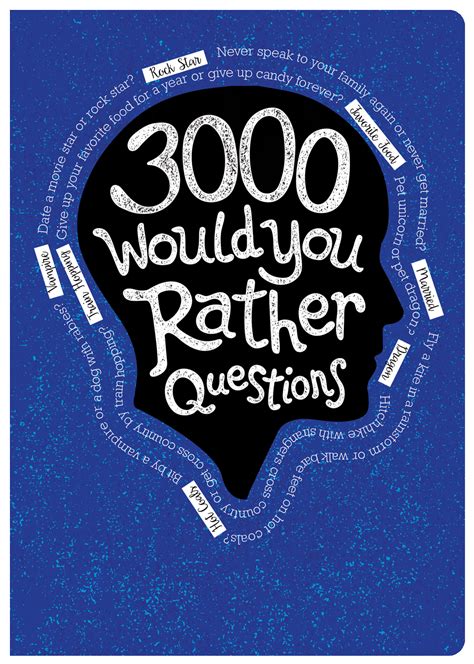 A Book Cover With The Words 300 Would You Rather Ask Questions On Top