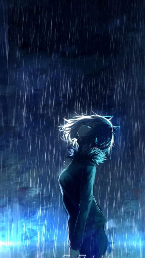 Rainy Anime Wallpapers Wallpaper Cave