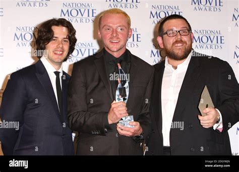 Left Right Edgar Wright Simon Pegg And Nick Frost With Their Best