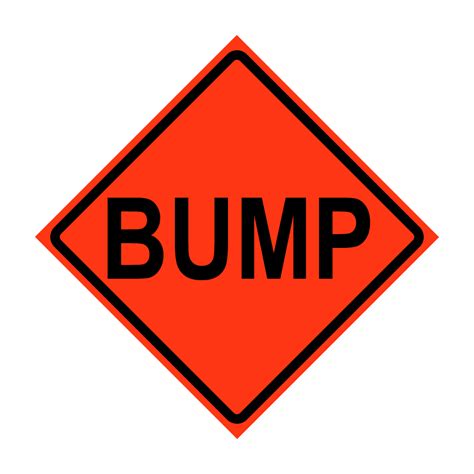 36 X 36 Roll Up Traffic Sign Bump Traffic Cones For Less