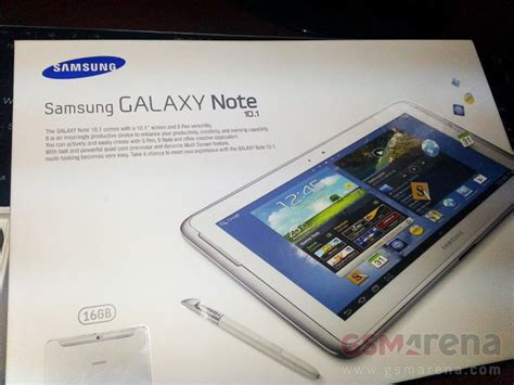 Samsungs Galaxy Note 101 Quad Core Tablet Already Shipping Ahead Of