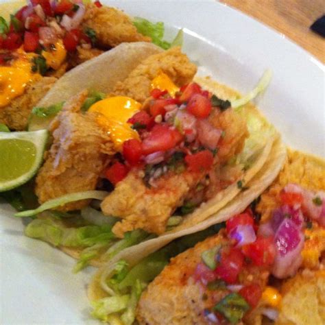Consuming raw or under cooked meals, poultry, seafood, shellfish o eggs may increase your risk of food borne illness, especially if you have certain medical. Fresh fish tacos at BLD chandler az | Mexican food recipes ...