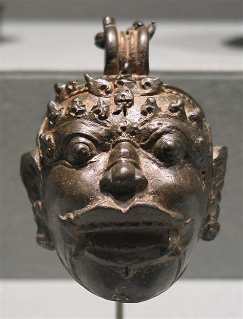 Pellet Bell In The Form Of A Kala Head Indonesia Java Eastern