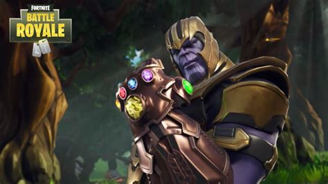 Thanos Features In Fortnite In New Infinity Gauntlet Mode Droid Gamers