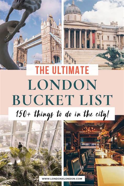 The Ultimate London Bucket List 150 Things To Do In London Artofit