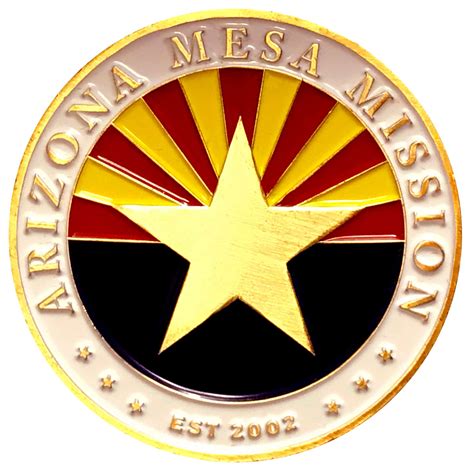 Arizona Mesa Commemorative Mission Coin