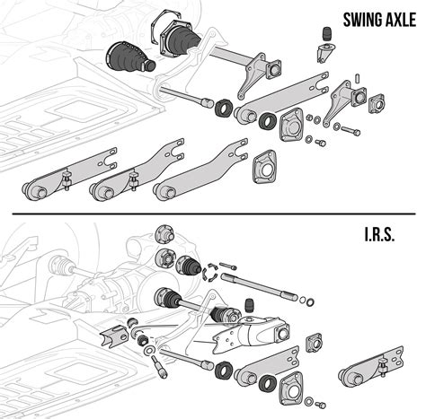 Rear Axle Suspension Beetle Volkswagen