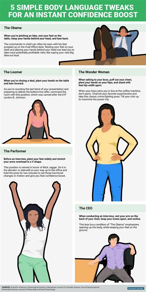 5 Power Poses That Will Instantly Boost Your Confidence Body Language