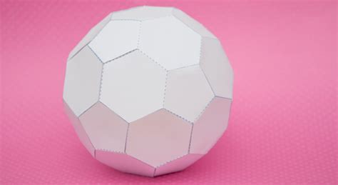 Paper Sphere To Download And Make Rob Ives