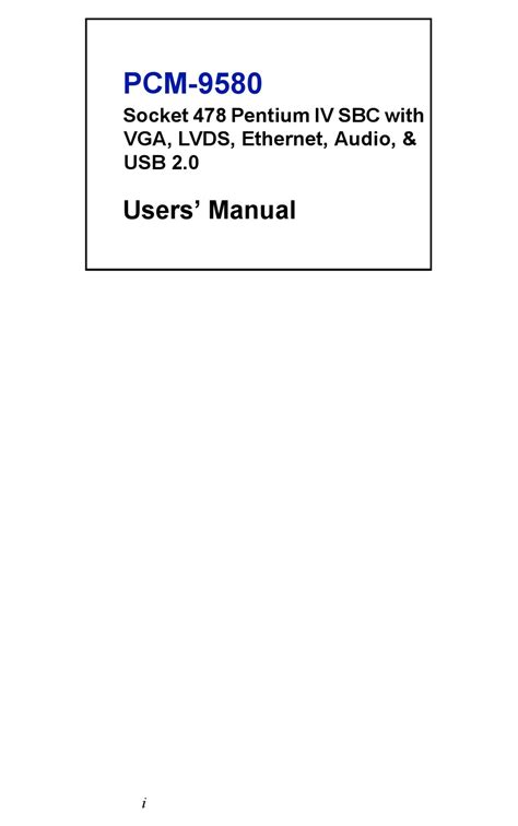 Emac Pcm 9580f 00a1 User Manual Pdf Download Manualslib