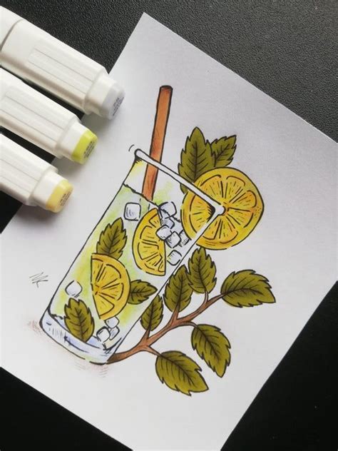 Lemonade U Madzieeq Made With Touchfive Markers And Promarkers