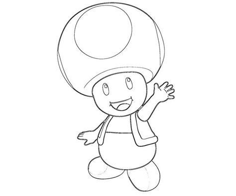 Free printable mario coloring pages for kids. Toad coloring pages to download and print for free