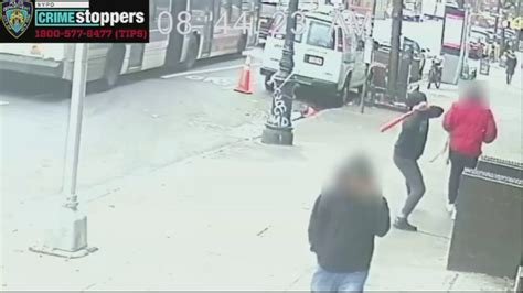 Nyc Crime Crisis Suspect Strikes Man In Head With Baseball Bat Police Still Searching For
