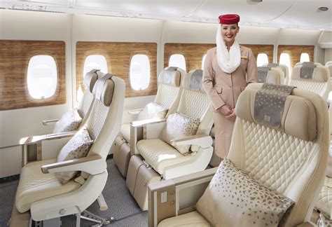 Look Inside Emirates Unveils Its First Ever Premium Economy Cabin