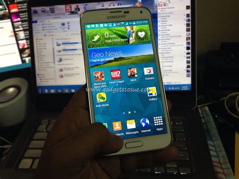 How To Get Menu Options In Samsung Galaxy S5 With Recent Apps Key