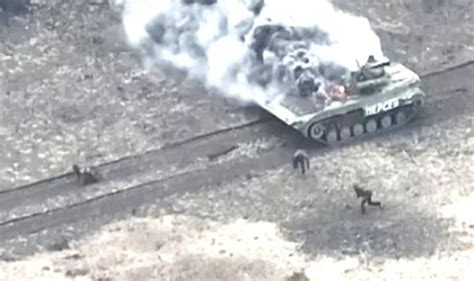 Ukrainian Frontline Footage Shows Daring Ambush Destroying Russian