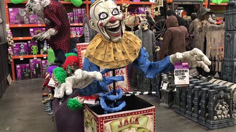 Animated Jack In The Box At Home Depot Creepy Clown Animatronic 2020