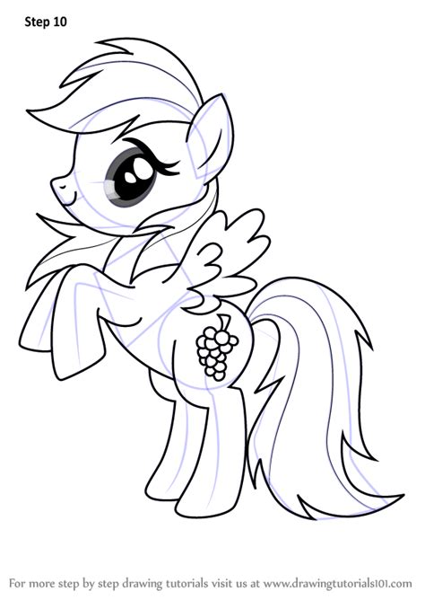 How To Draw Sugar Grape From My Little Pony Friendship Is Magic My