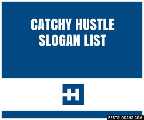 100 Catchy Hustle Slogans 2024 Generator Phrases And Taglines