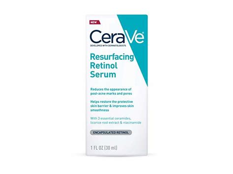 As it dries down on the skin, it feels cooling on. CeraVe Resurfacing Retinol Serum, 1 fl oz (30 mL ...