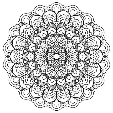 Floral Mandala Iv Free Svg