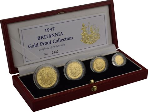 1997 Britannia Proof Gold Coin Collection From Uk