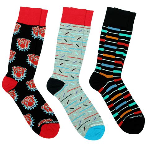 6-for-Tuesday: Pick Two 3-Packs of Unsimply Stitched Socks