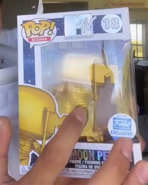 First Look At A Gold Mtv Moon Person Pop Appears To Be A Funko Shop