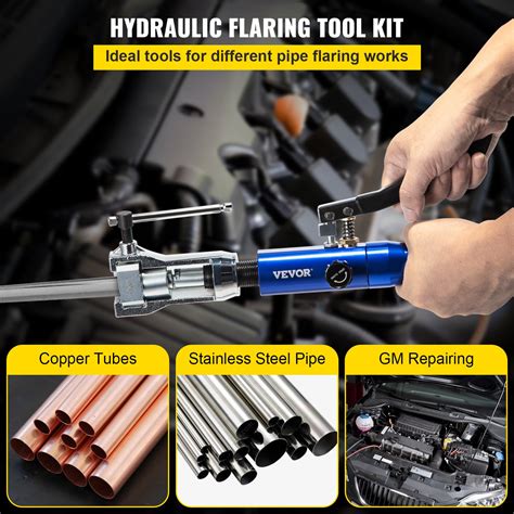 Vevor Hydraulic Flaring Tool Kit Double Flaring Tool 45° For 316 To 1