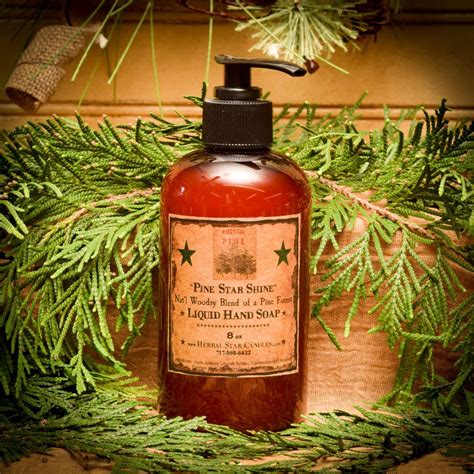 Another good option would also be a tear free wash or shampoo to make bathing. Pine Star Shine 8 oz Liquid Hand Soap - Herbal Star Candles