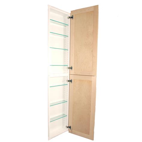 21 posts related to wood recessed medicine cabinets. Silverton 14 in. x 62 in. x 4 in. Frameless Recessed ...