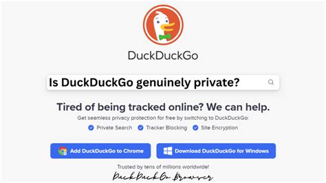 Is Duckduckgo Genuinely Private Duckduckgo Browser
