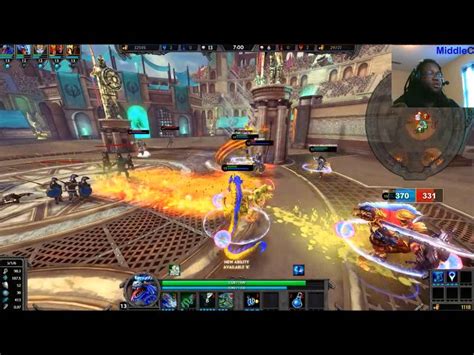 Smite Arena Gameplay 01 Ao Kuang Youtube