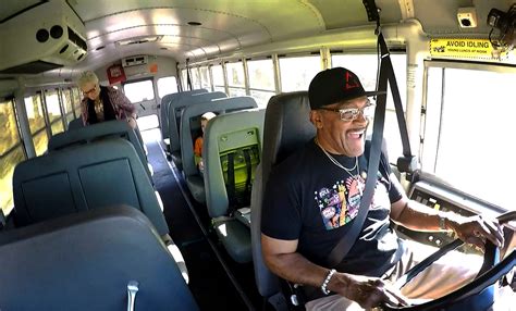 The school bus driver with a Grammy