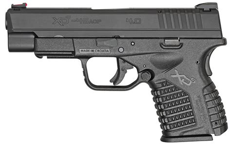 Springfield Xds 40 Single Stack 45acp Black Essentials Package