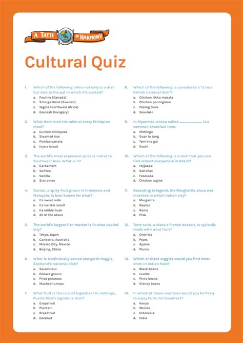 Atoh Campaign 2021beginner Cultural Quizfinal A Taste Of Harmony