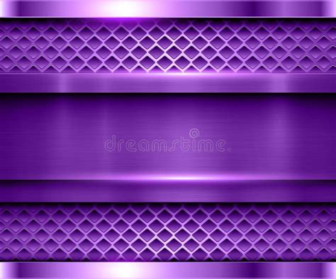 Background Metallic Purple Stock Vector Illustration Of Cover 177096240