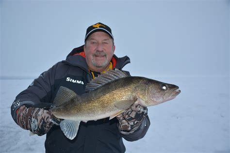 Ice Fishing For Walleyes In Grand Rapids Mn