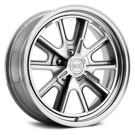 American Racing Vn427 Shelby Cobra 2pc Wheels Polished Rims