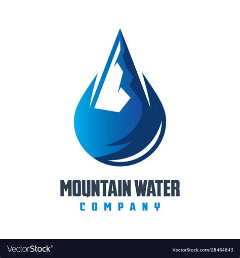 Bottled Water Logos With Mountains