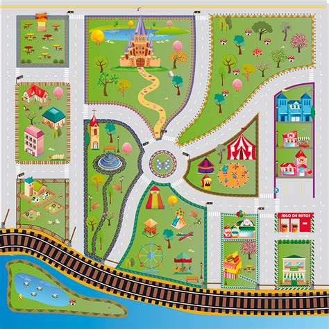 City Map For Kids By Hittokiricapkun On Deviantart