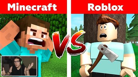 Minecraft Vs Roblox