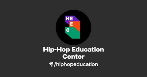 Hip Hop Education Center Twitter Instagram Linktree