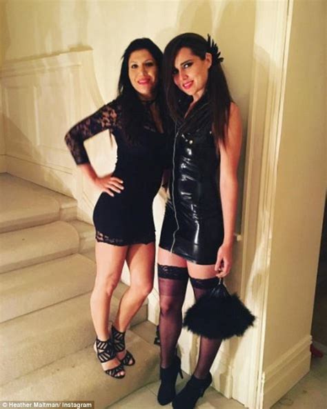 The Bachelors Heather Maltman Swaps Quirky Style For A Kinky Pvc Mini Dress Daily Mail Online