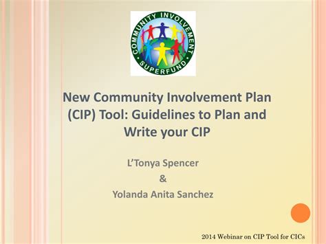 Ppt New Community Involvement Plan Cip Tool Guidelines To Plan And