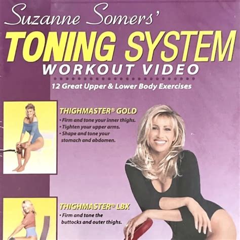 SUZANNE SOMERS TONING System Workout Video Great Upper Lower Body
